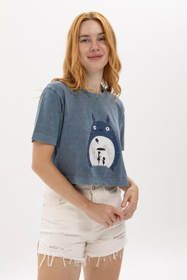 Totoro Crop Tişört