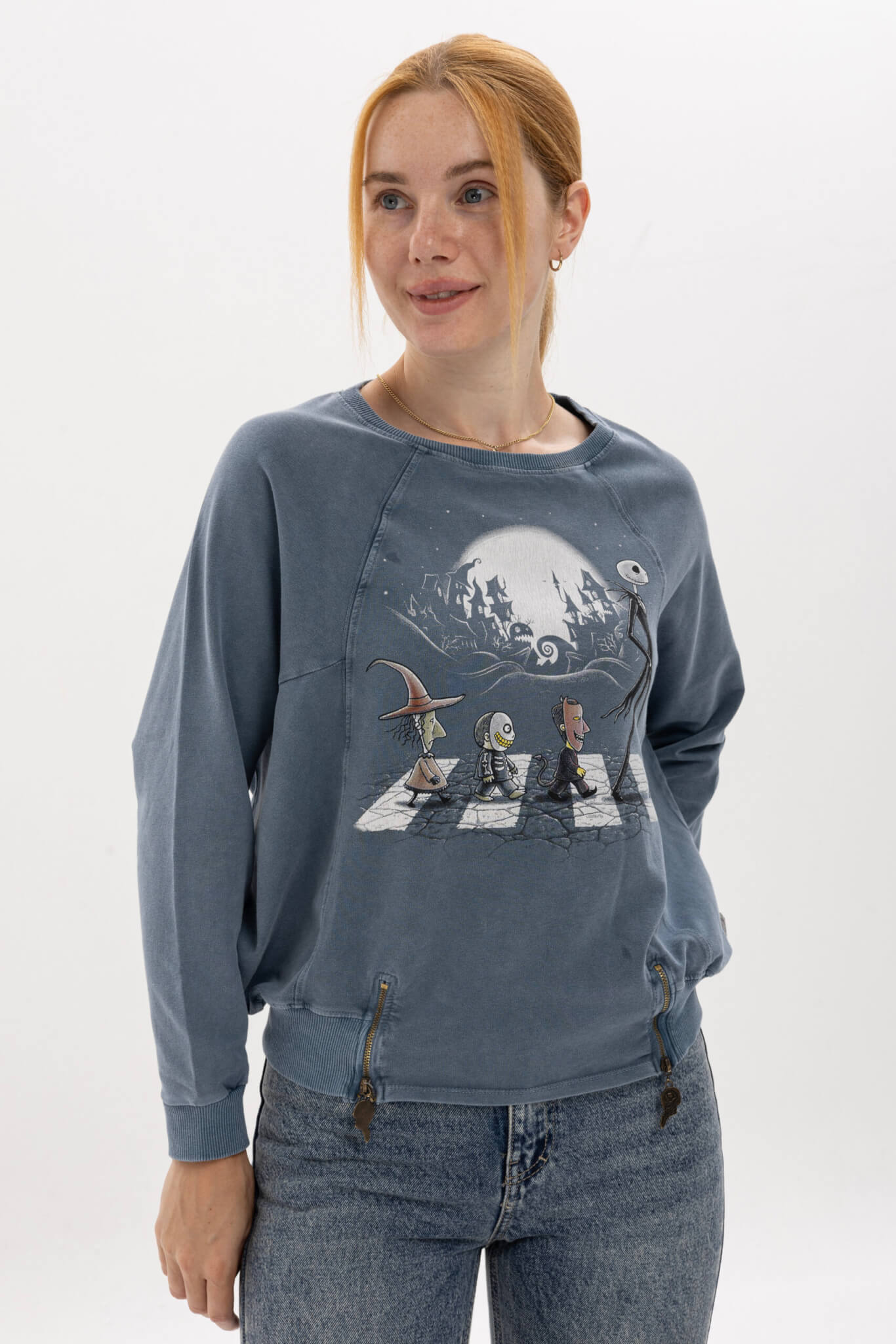 Abbey Road Tasarımlı Sweatshirt Abbey Road Tasarımlı Sweatshirt - Görsel 1