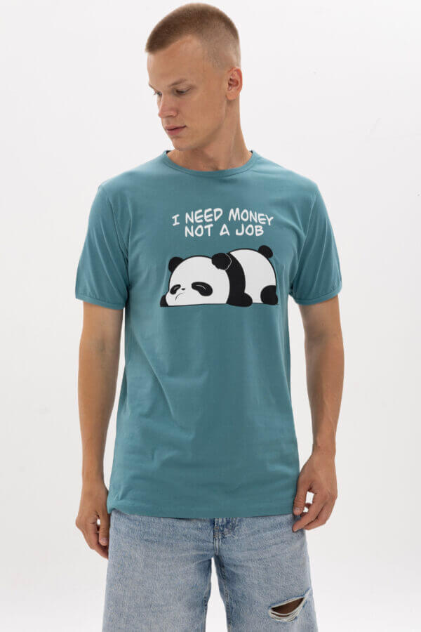 Tembel Panda Tişört