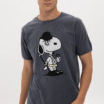 Otomatik Portakal Snoopy Tişört